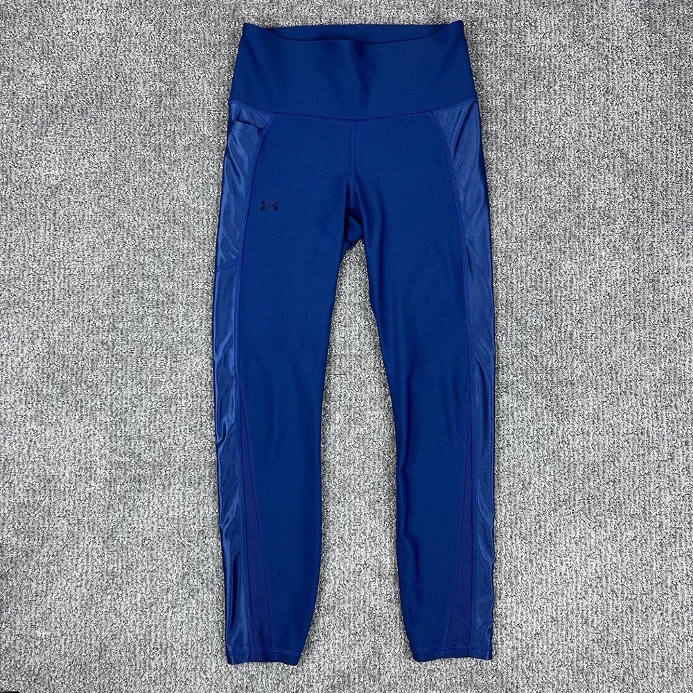 Under Armor Pants Womens Small Leggings Activewear Athletic Compression Workout